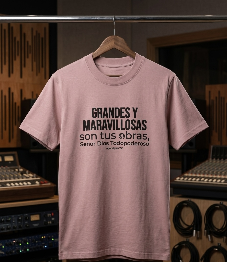 Camiseta Grandes y Maravillosas — Rosa